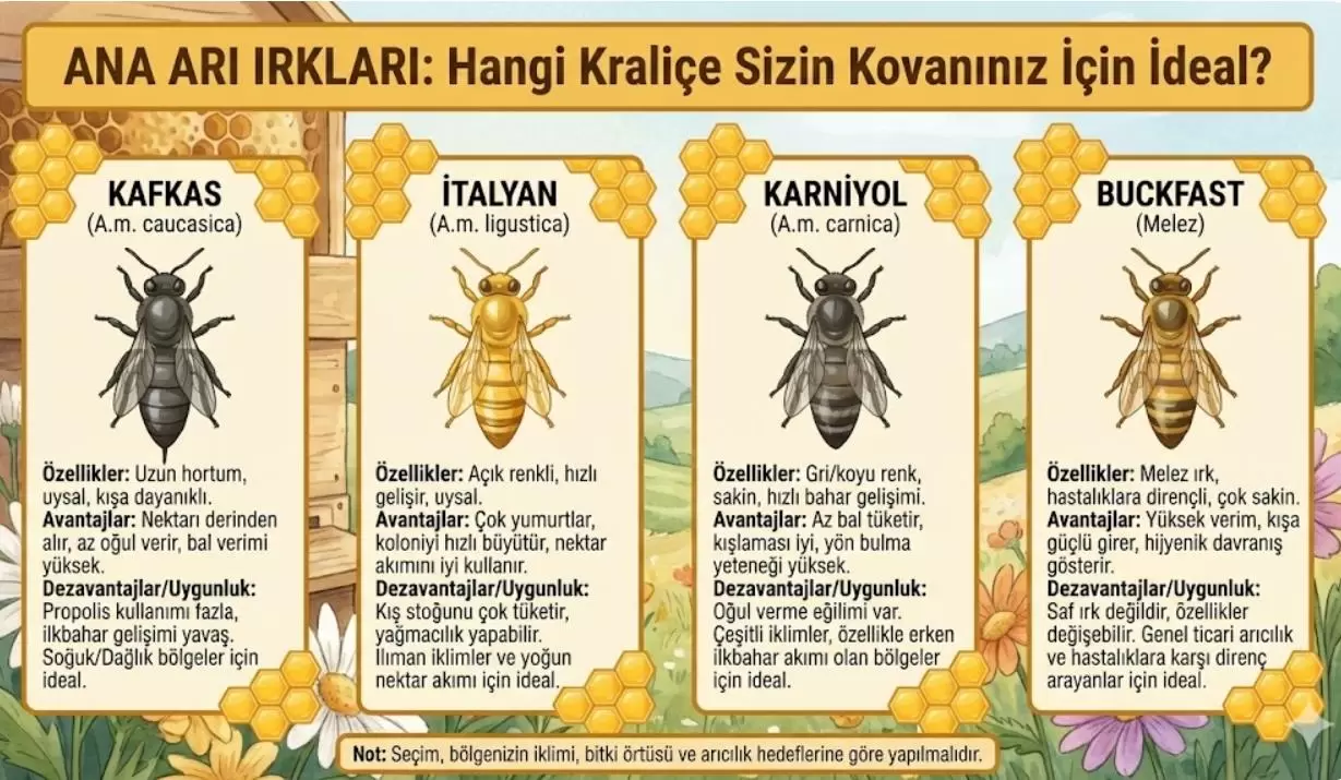 Ana Arı Irkları
